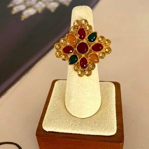Mandala Gold Ring